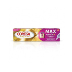 Corega Max Fijacion + Confort 1 Tubo 40 G Sin Sabor