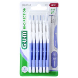 Cepillo Interdental Gum 2014 Bi-Direction 6 Unid