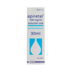Apiretal 100 mg/ml solucion oral 30 ml
