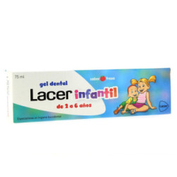 Lacer Infantil Gel Dental 75 Ml. Fresa 2-6 Años