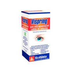 Vispring 500 mg/ml colirio en solucion 10 monodosis 0,5 ml