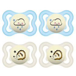 Chupete Mam Silicona Supreme Nubes 6+ M