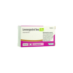 Levonorgestrel teva efg 1,5 mg 1 comprimido