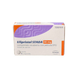 Ulipristal stada efg 30 mg 1 comprimido recubierto